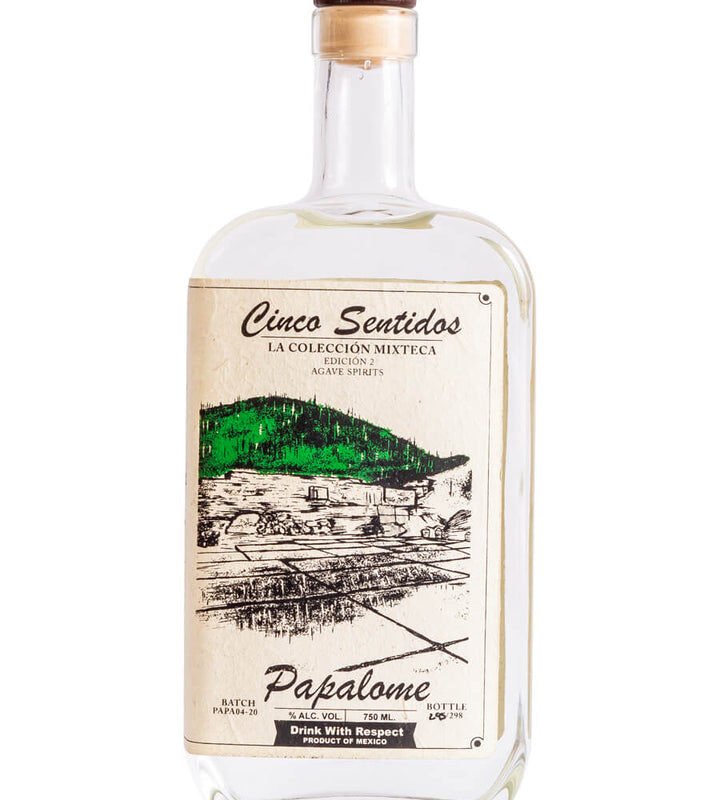 Cinco Sentidos Papalome Mezcal