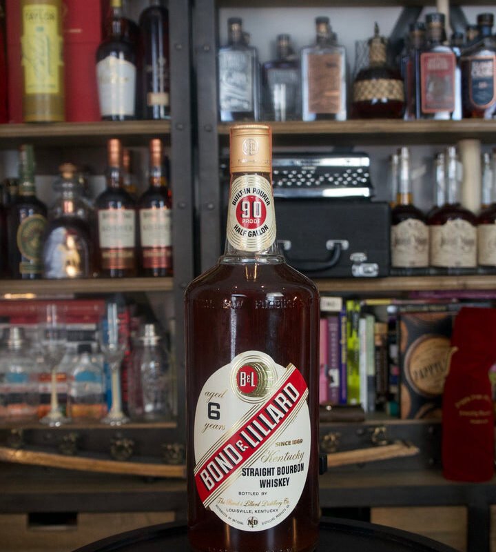 The Bond and Lillard 90 Proof (1960s) 1/2 Gallon