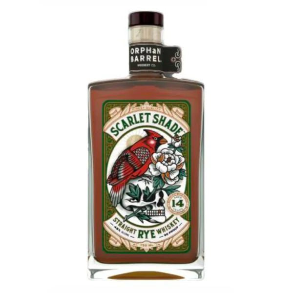 Orphan Barrel Scarlet Shade Straight 14 Yr Rye Whiskey