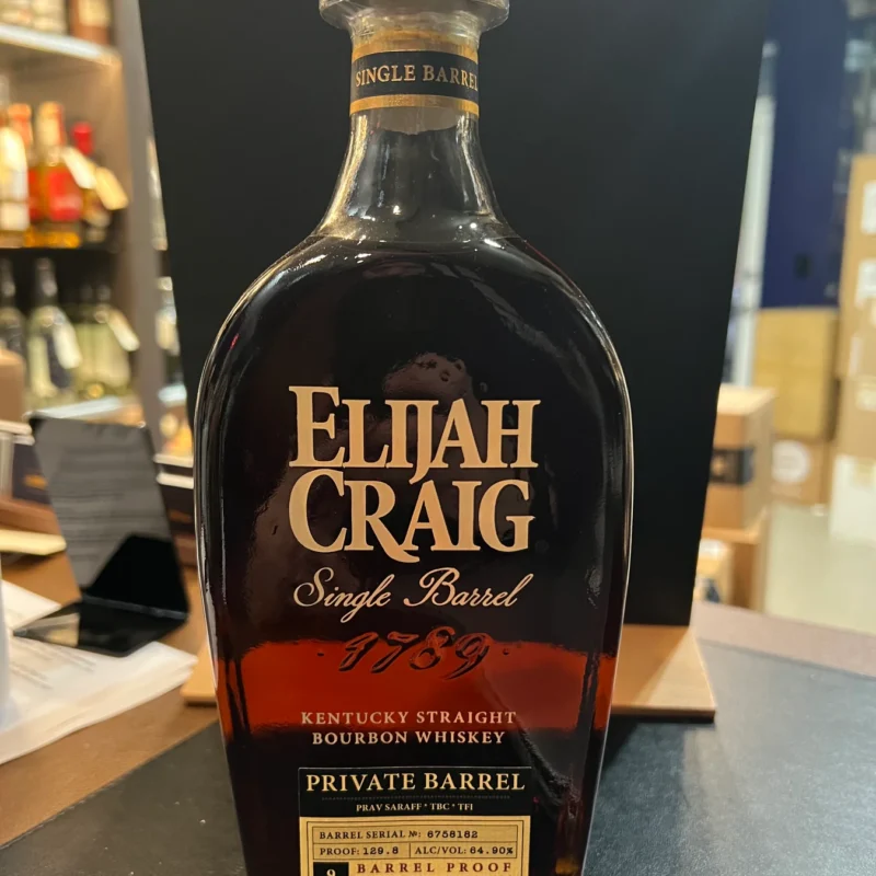 Elijah Craig Private Single Barrel - The Bourbon Concierge