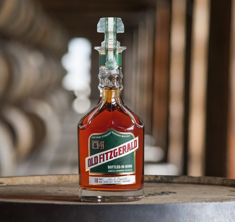 Old Fitzgerald 10 Years Old Decanter 100 Proof 750 mL