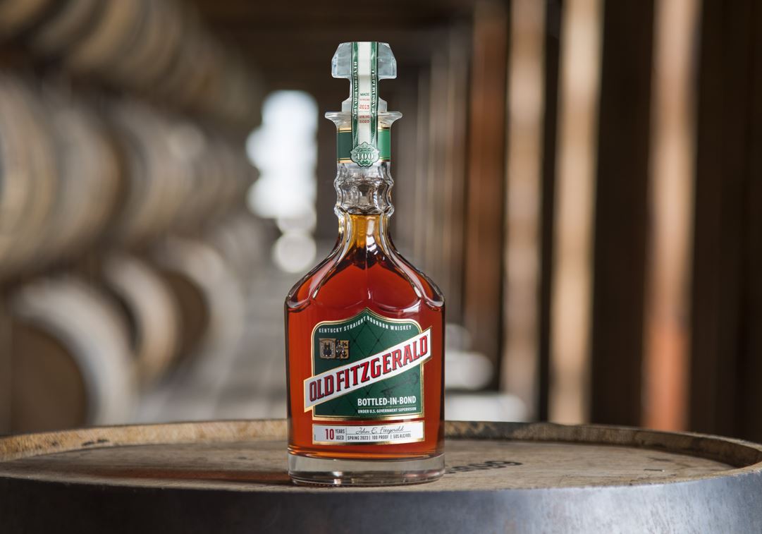 Old Fitzgerald 10 Years Old Decanter 100 Proof 750 mL