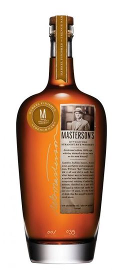 Masterson's Rye Whiskey 10 Year 750ml