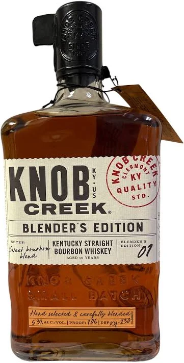 Knob Creek Bourbon Blenders Edition Kentucky 10 Year 750 ml Batch 1