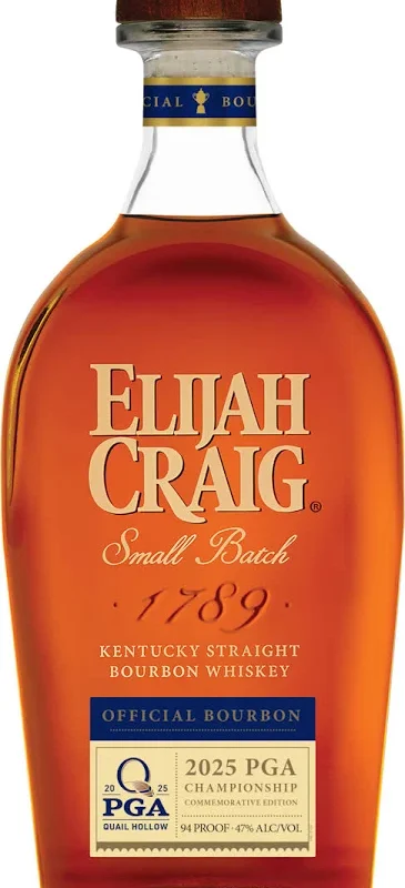Elijah Craig Kentucky Straight Bourbon 2025 Pga Championship Edition