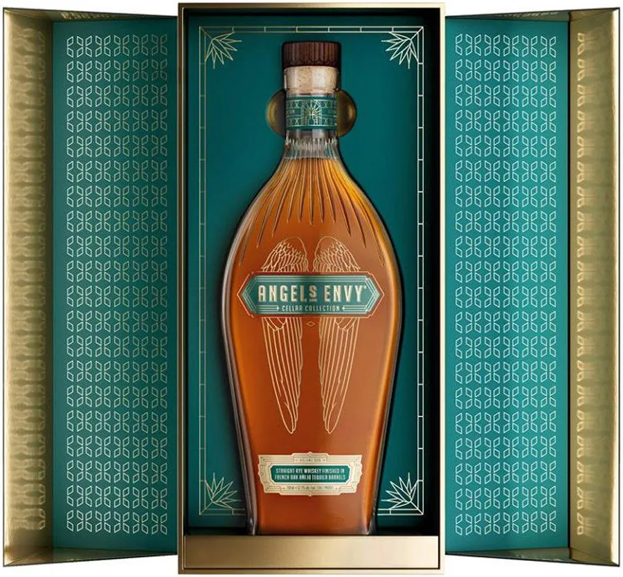 Angel's Envy, Cellar Collection Vol. 5 Straight Rye Whiskey Finished in French Oak Extra Añejo Tequila Barrels