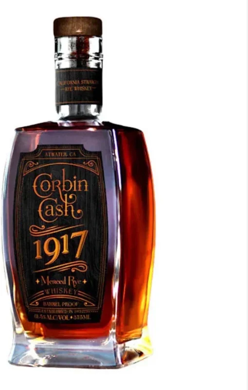 Corbin Cash 1917 Barrel Proof 5 Year Rye 123 Proof