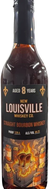 New Louisville 8 Year Bourbon West Coast Toast 128.4 Proof 750ml