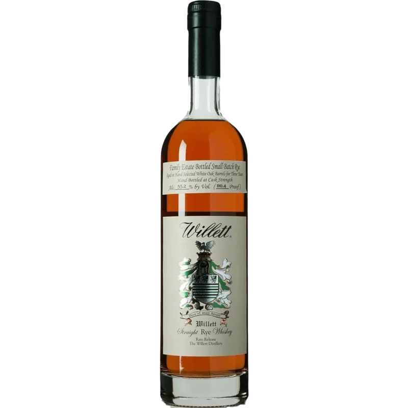 Willett Straight Rye 4 Year Cask Strength Whiskey 750ml
