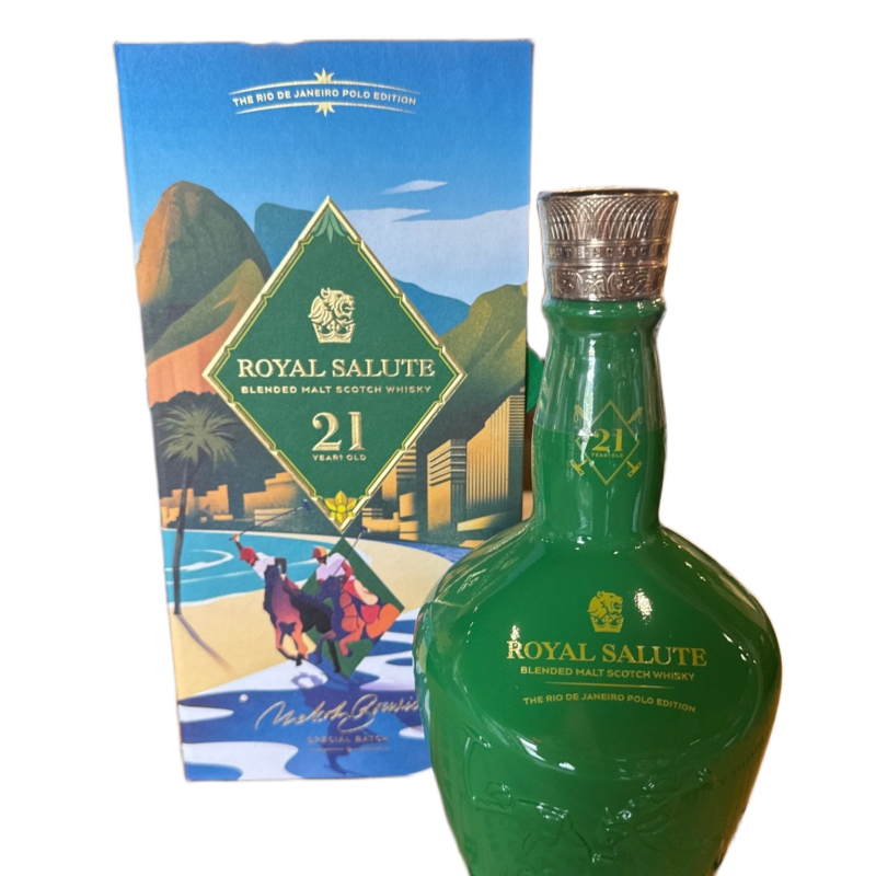 Royal Salute Scotch Blended Rio De Janeiro Polo Edition 21 Year 700ml
