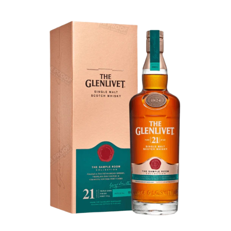 The Glenlivet 21 Year Old 'the Sample Room Collection' Single Malt Scotch Whisky