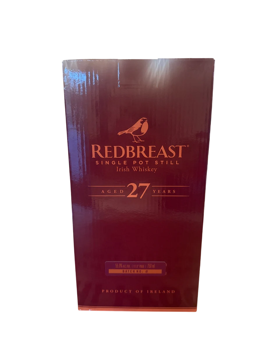 Redbreast Single Pot Still Irish Whiskey Aged 27 Year Batch 6
