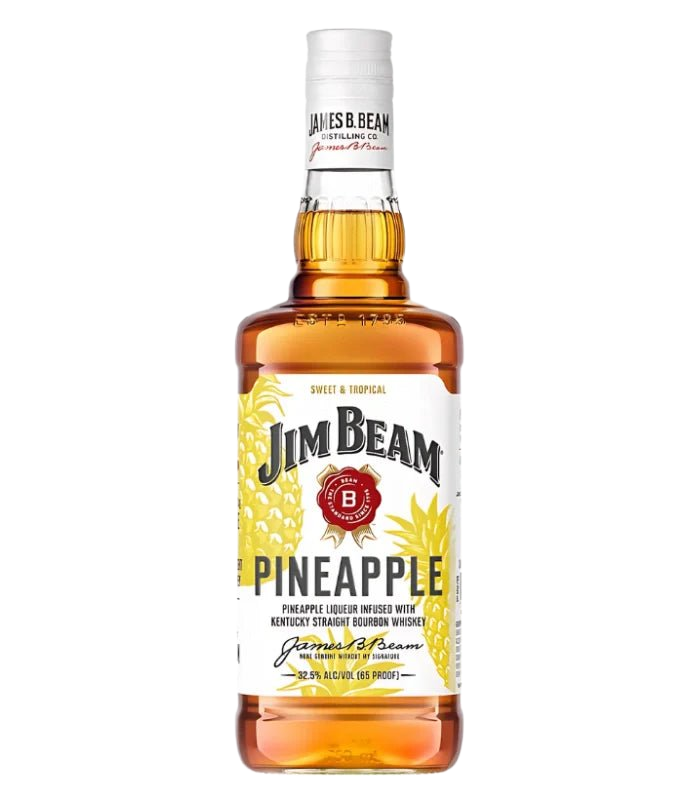 Jim Beam Bourbon Pineapple 65 Proof 750ml