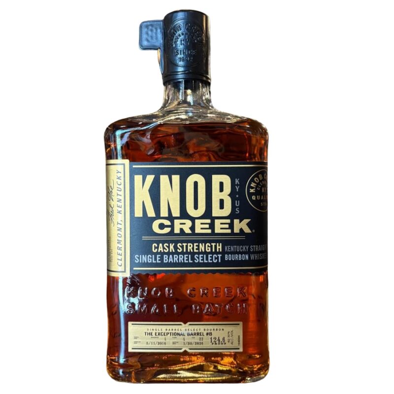 Knob Creek Cask Strength “the Exceptional Barrel #7” 126 Proof 750ml (New 2025 Barrel Program)