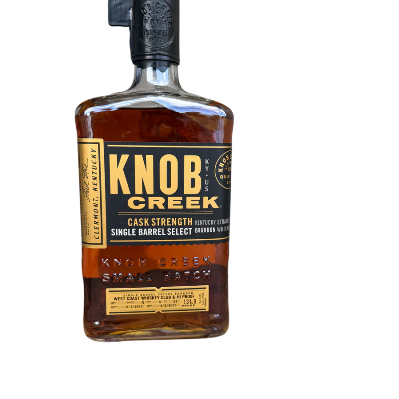 Knob Creek Bourbon Single Barrel Cask Strength 750ml