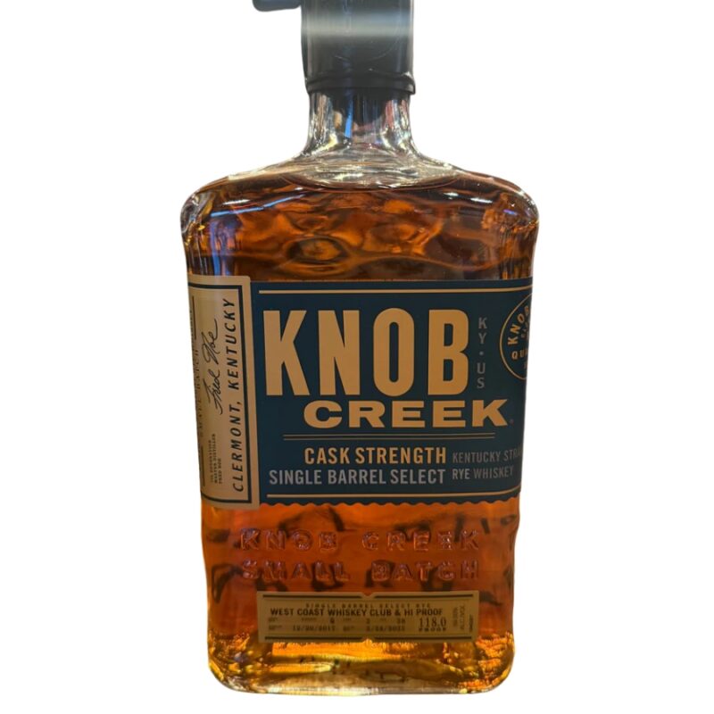 Knob Creek Rye Single Barrel 118 Proof 750ml
