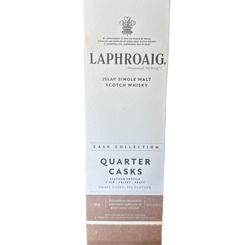 Laphroaig Quarter Cask Islay Single Malt Scotch Whisky 750ml