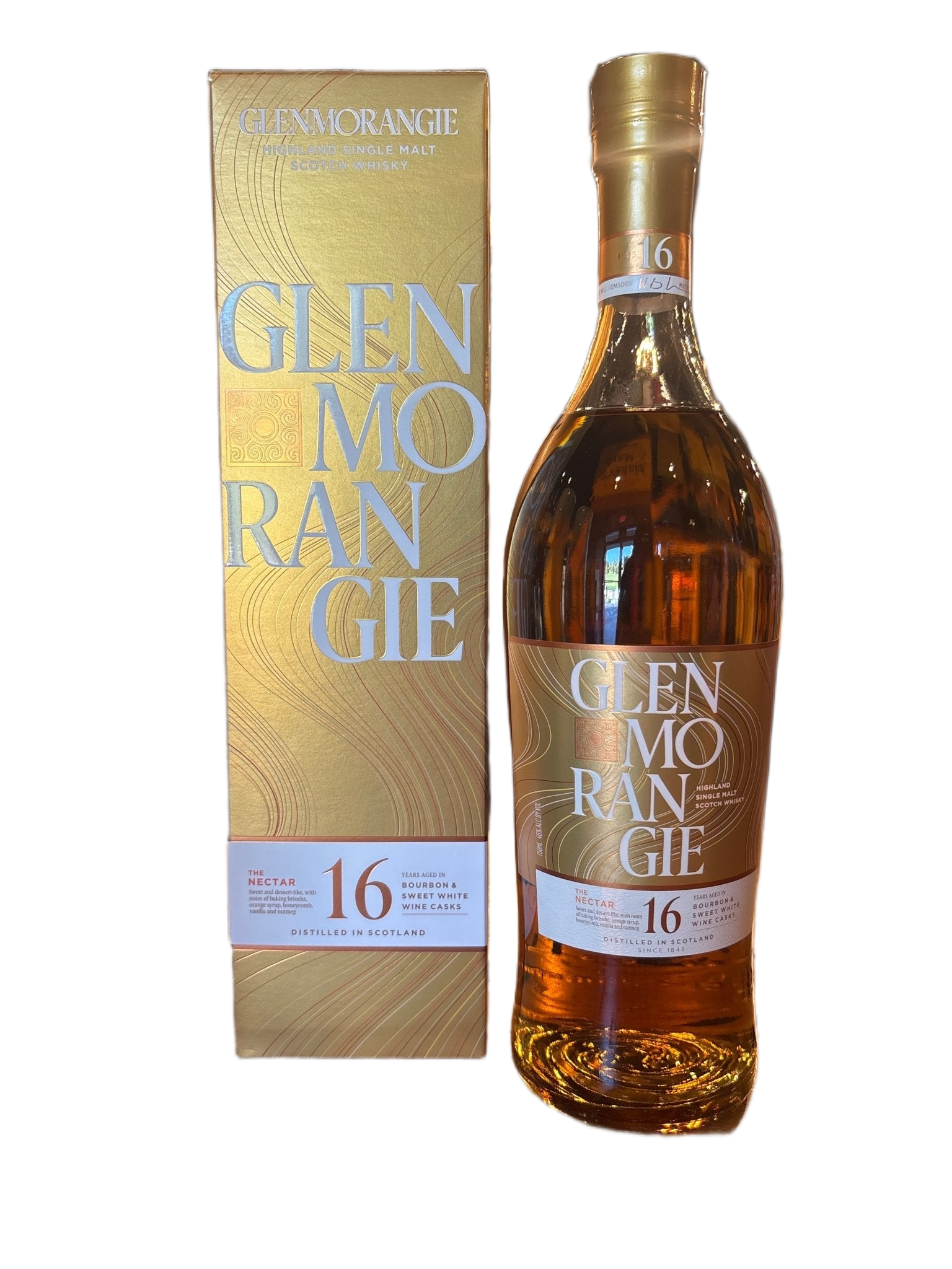 Glenmorangie the Nectar 16 Year Old Single Malt Scotch Whisky 750ml