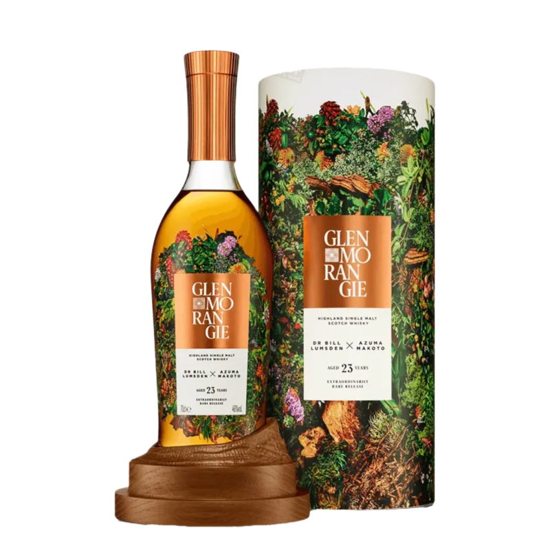 Glenmorangie Dr Bill Lumsden X Azuma Makoto 23 Year Old Highland Single Malt Scotch Whiskey Rare Release