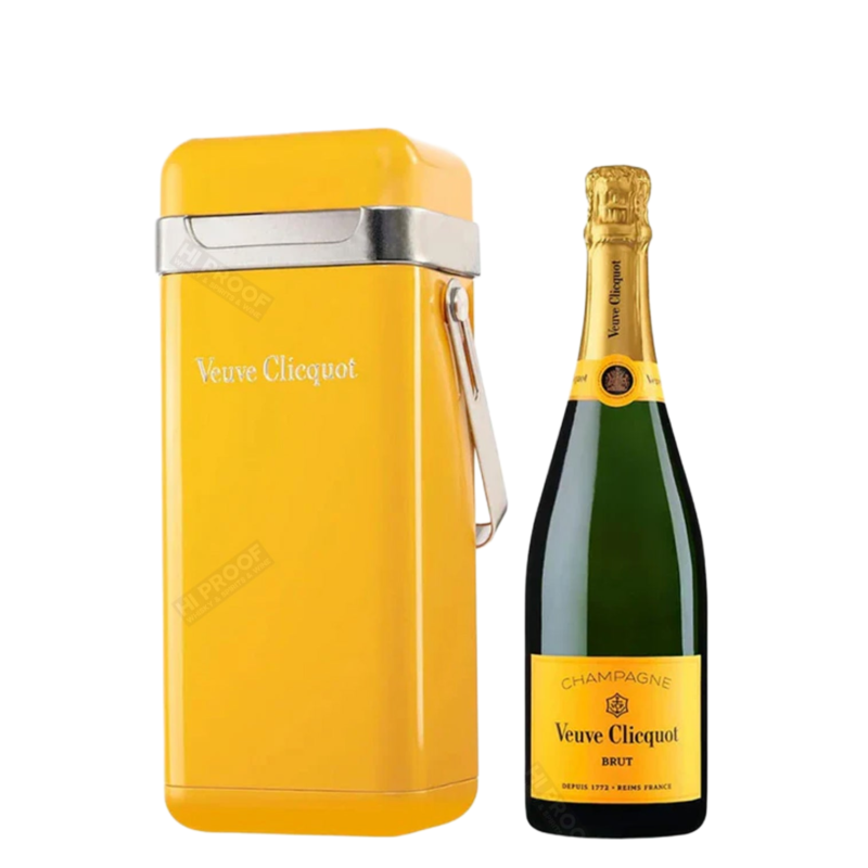 Veuve Clicquot Brut Champagne with Cooler Gift Box 750ml