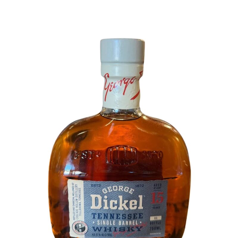Dickel Single Barrel 15 Year Tennessy Whisky 80 Proof 750ml
