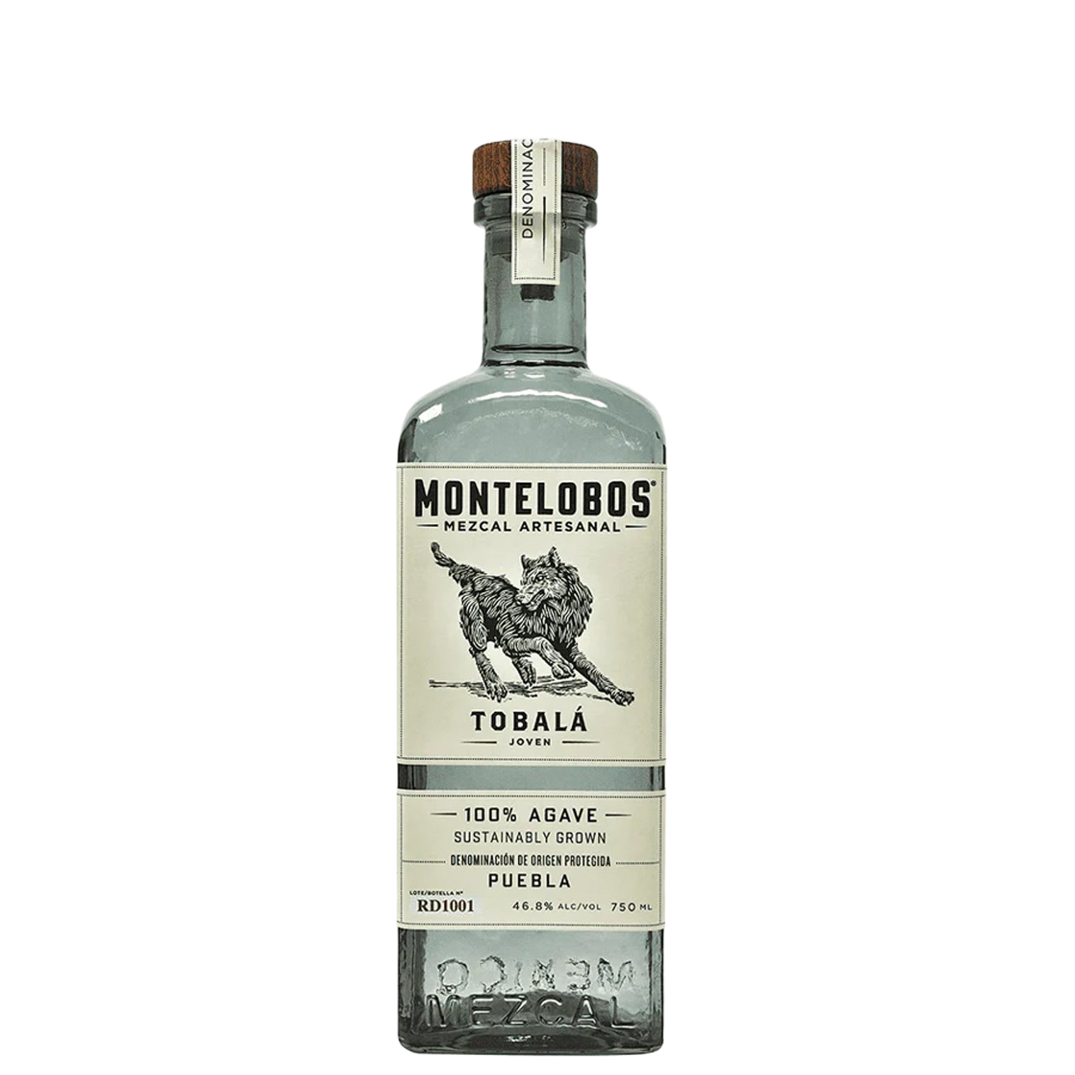 Montelobos Mezcal Tobala 93.6 Proof 750ml
