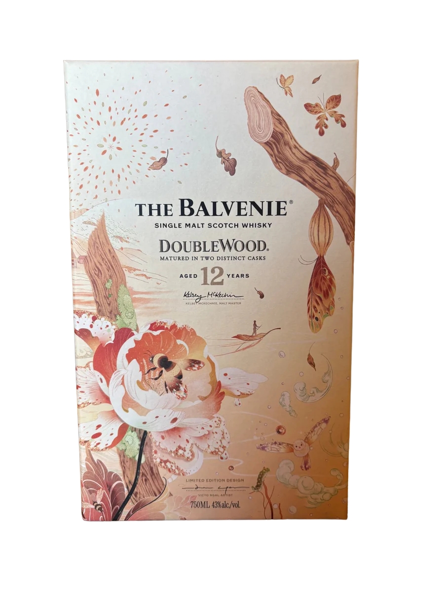 Balvenie 12 Year Doublewood 750ml with 14 Year 50ml Gift Pack