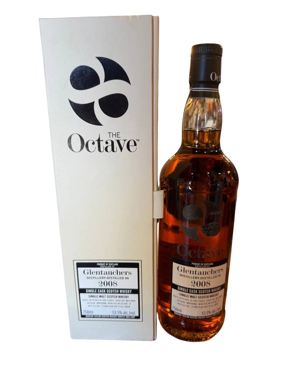The Octave Glentauchers 2008 10 Year Cask 8517929 Single Cask Scotch Whisky 750ml