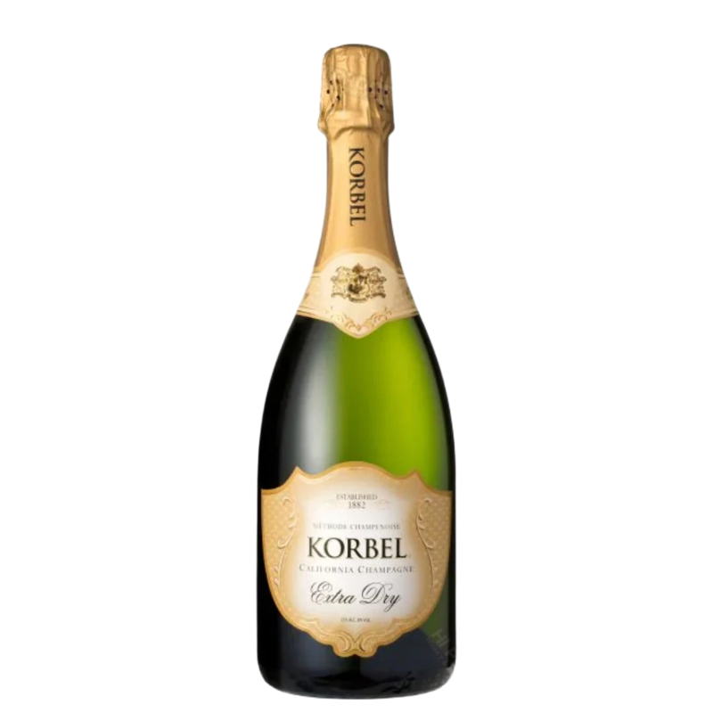 Korbel Extra Dry California Champagne Wine 750ml