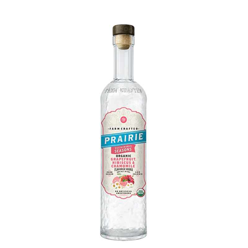 Prairie Organic Grapefruit, Hibiscus & Chamomile Vodka 750ml