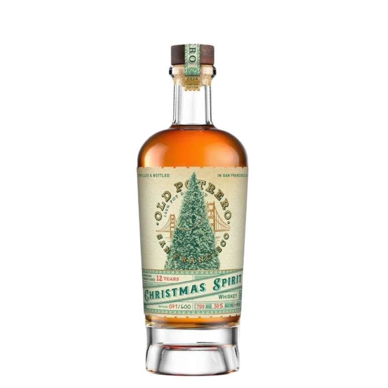 Old Potrero 12 Year Old Christmas Spirit Whiskey 750ml