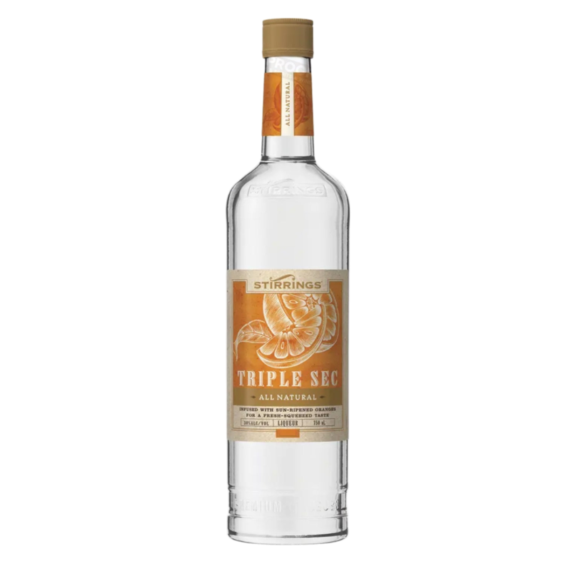 Stirrings Triple Sec Liqueur 750ml