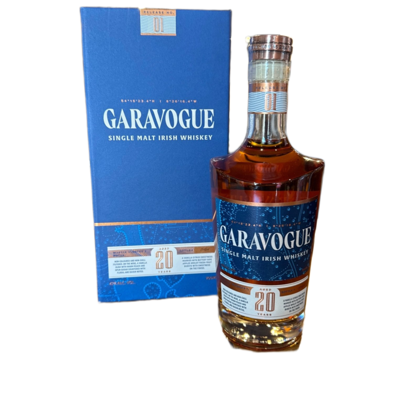 Garavogue 20 Year Old Single Malt Irish Whiskey (700 ml)