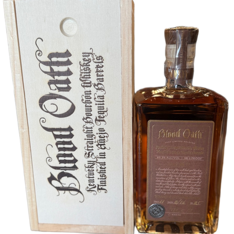 Blood Oath Pact No.11 Straight Bourbon Whisky 2025 750ml