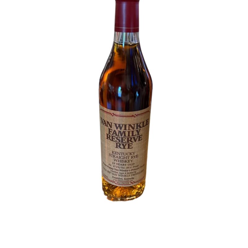 Old Rip Van Winkle Family Reserve 13 Year Rye Whiskey 2025 Release