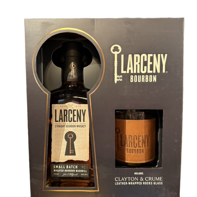 Larceny Small Batch 92 Proof W/rock Glass 750ml