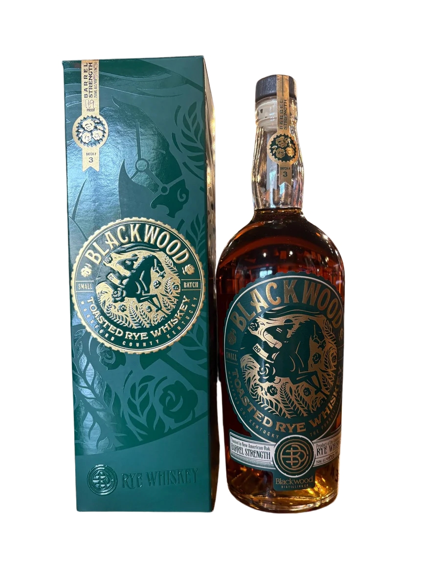 Blackwood Toasted Rye Barrel Strength Batch 3 119 Proof 750ml
