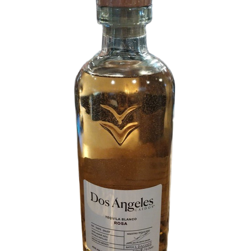 Dos Angeles Caidos Tequila Blanco Rosa 750ml