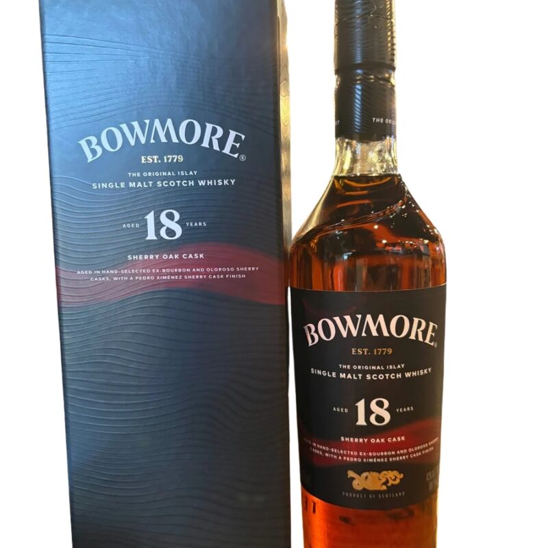 Bowmore 18 Year Old - Sherry Oak Cask 700ml
