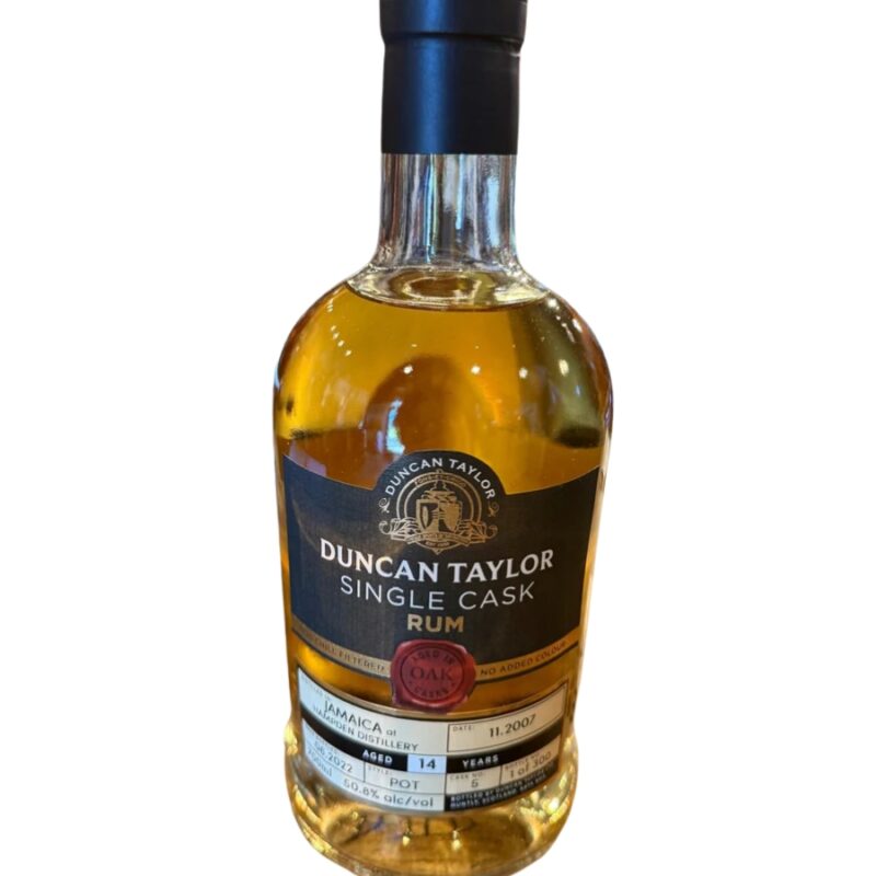 Duncan Taylor Rum Hampden, Jamaica 2007 14 Year Cask #5 50.8% Alc 750ml