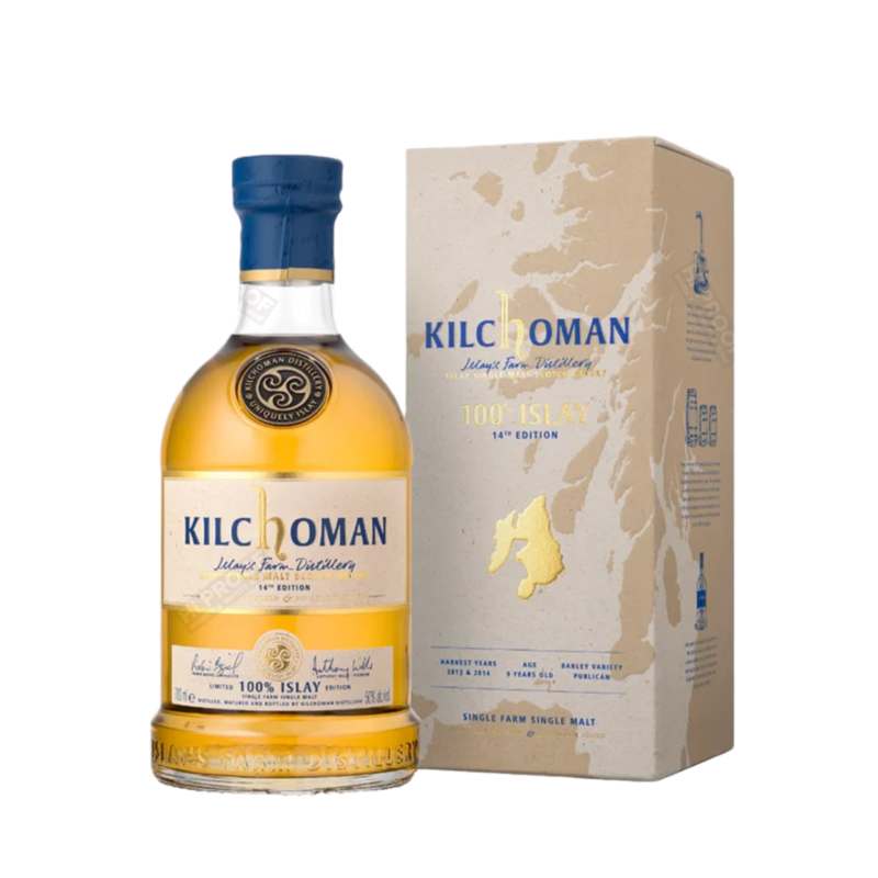 Kilchoman 100% Islay 14th Edition - 2024 Release 700ml