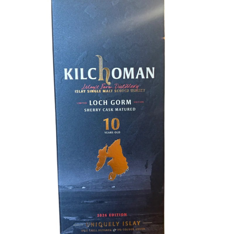 Kilchoman Loch Gorm 10 Year Old 2026 Edition 46% Alc 700ml