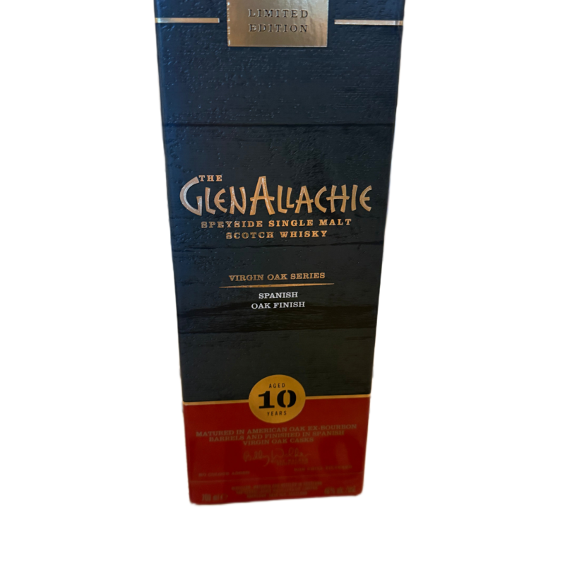 The Glenallachie 10 Year Spanish Virgin Oak 48% Alc 700ml