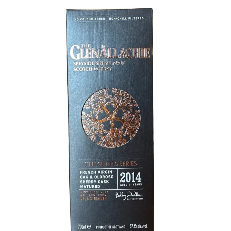 Glenallachie the Sinteis Series Part III 2014 French Virgin Oak & Oloroso Sherry Cask Matured Single Malt Scotch Whisky 700ml