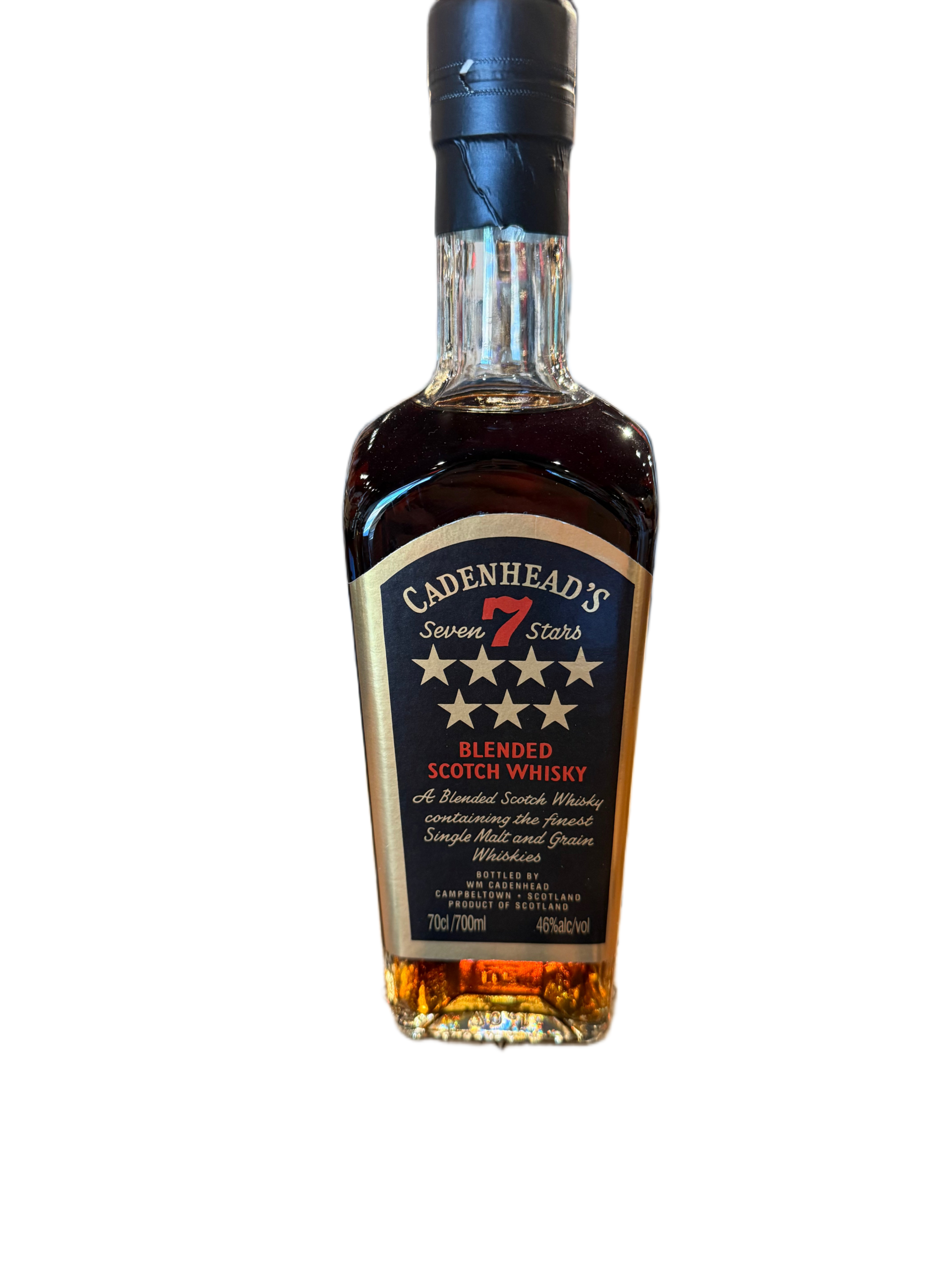 Cadenhead 7 Star Blened Whisky 46% Alc 700ml