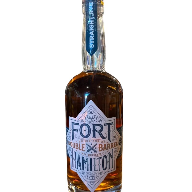 Fort Hamilton Double Barrel Rye Whiskey 750ml