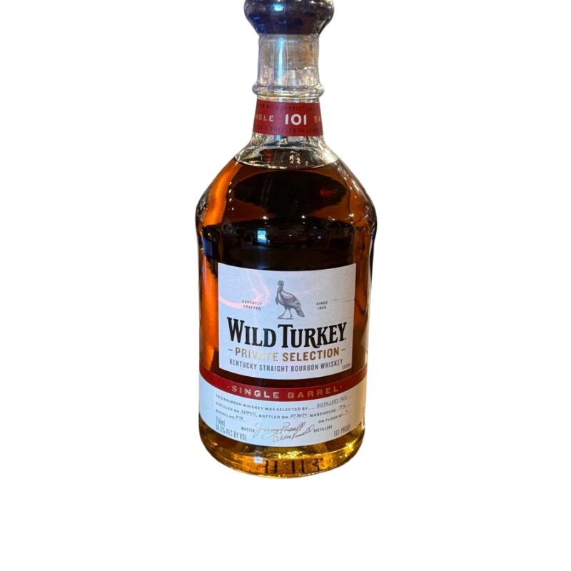 Wild Turkey Private Selection Single Barrel #0138 101 Proof 750ml Ty-g 9y