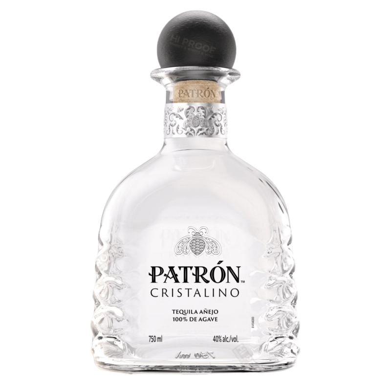 Patron Cristalino Anejo 750ml 80 Proof