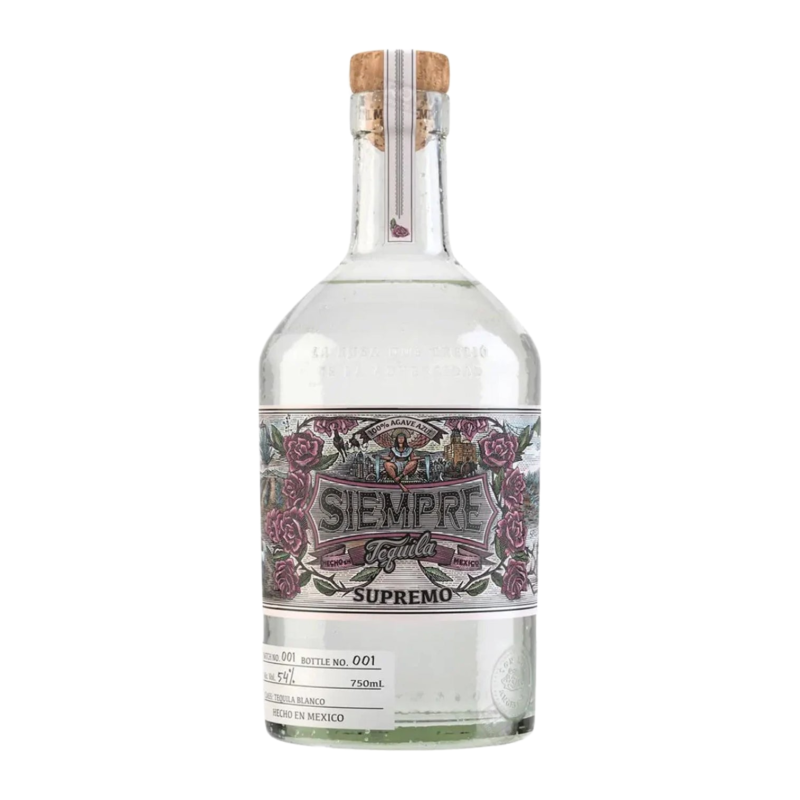 Siempre Tequila Supremo Blanco Tequila 750ml