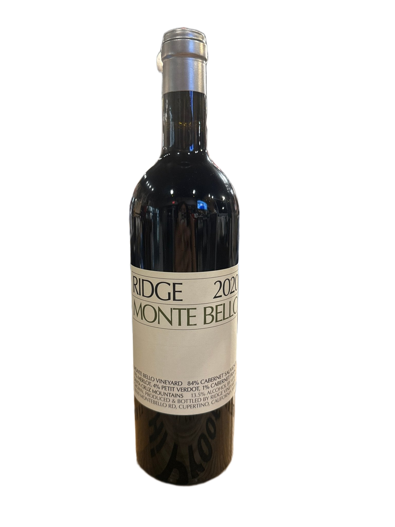 2020 Ridge Monte Bello Santa Cruz Mountains Red Blend 750ml